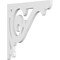 Ekena Millwork Bordeaux Architectural Grade PVC Bracket, 5/8"W X 10"D X 10"H BKTP01X10X10BO - alternate 1